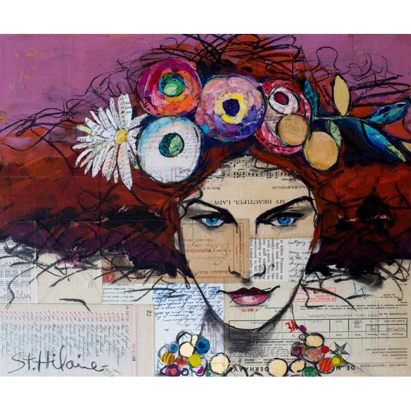"Ambition", reproduction sur toile tendue, H 24 po x l 29 po x P 1,5 po