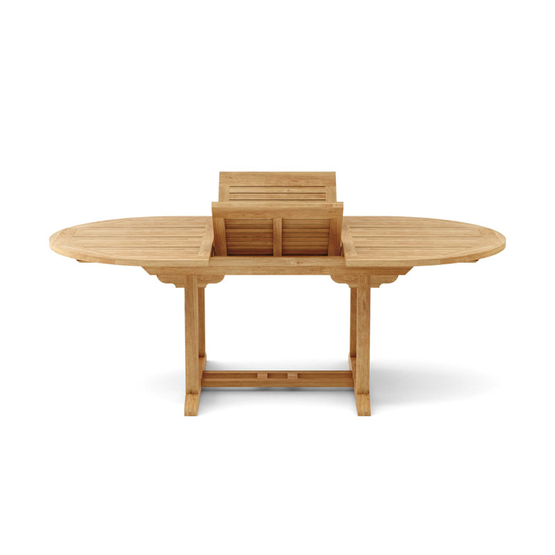 BAHama table de rallonge ovale de 87 po d'épaisseur extra