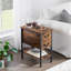 Table de chevet 2 tiroirs Emanni-1168047752