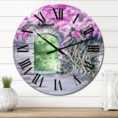 Horloge murale surdimensionnée