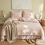 Housse de couette en lin et coton avec fermeture éclair invisible (Queen, Lin)-134699803-134699810