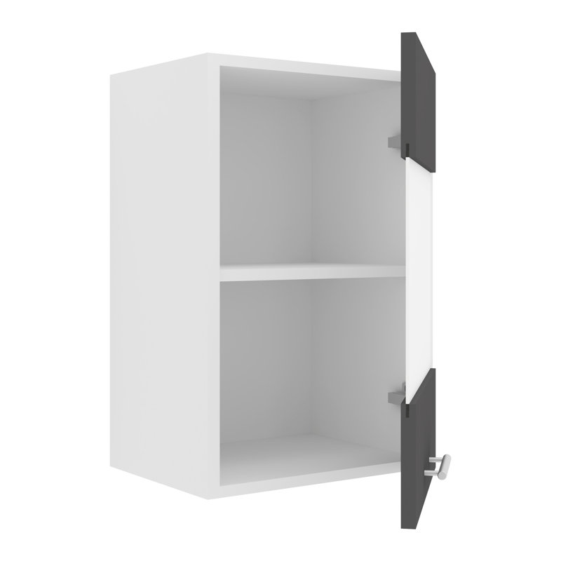 60cm Kitchen Pantry, Black