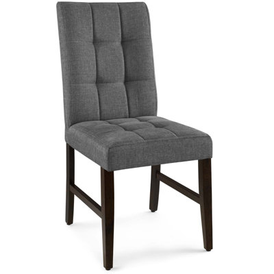 Promulgate Biscuit Tufted Upholstered Fabric Dining Side Chair by Modway