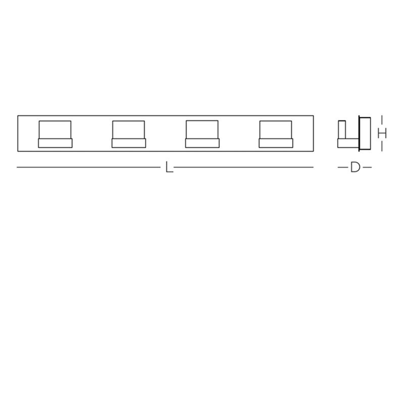 Kordell LED Bath Bar, 120V