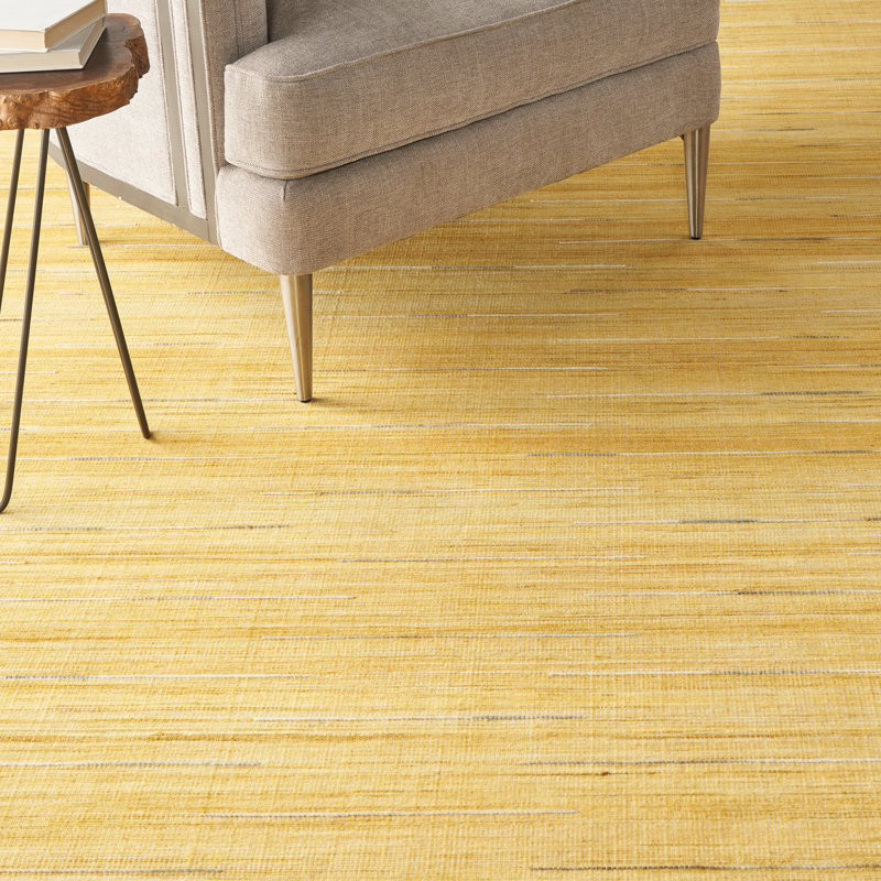 Tapis en laine / coton tissé à la main Anerinda, Rectangle de 10 pi x 14 pi