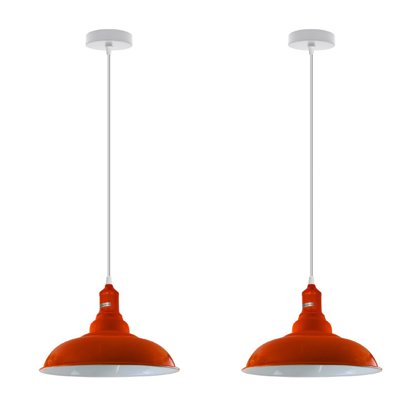 Adaria 1 - Light Dome Pendant, Orange