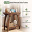 Solid Wood End Table