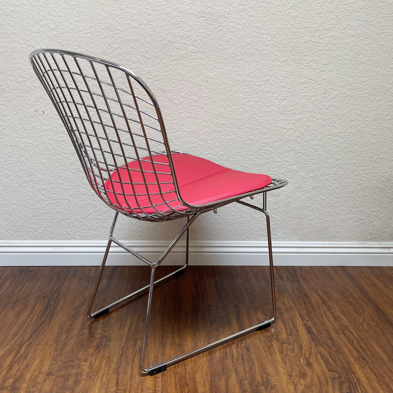 Chaise d'appoint Merc, Rouge