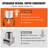 VEVOR Stainless Steel Electric Meat Basting Brush