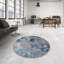 Tapis bleu / gris Broadalbin-581858468