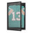 Mallick 36'' H x 24.5'' W Wooden Jersey Display Case with Foam Board and Keyed Lock-93758313