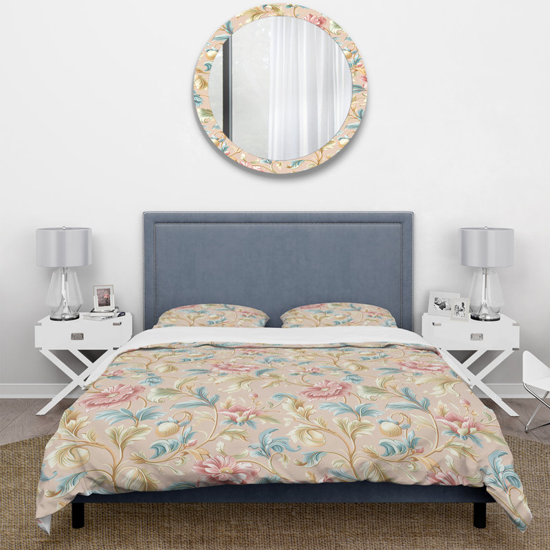 Ensemble de housse de couette Boho, Housse de couette très grand + 2 taies décorativ