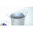 8 Pcs 12 Inch Large Galvanized Metal Vases Farmhouse French Flower Bucket Vases for Cut Flowers for Home Decor and Wedding Table Centerpiece Decorations (Large Silver)-2110628466-2110628468