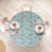 Winston Porter Blue Sky Fitted Round Tablecloth Diameter Seafoam Multicolor-1504146157