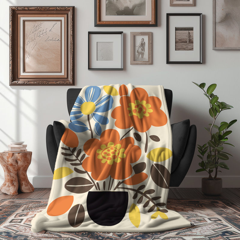 Colorful Colorful Petal Fantasia - couverture en sherpa de qualité supérieure 1 pièce - impression d'art luxueuse, Grand lit