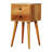 11.81'' W Solid Wood Nightstand-766519444