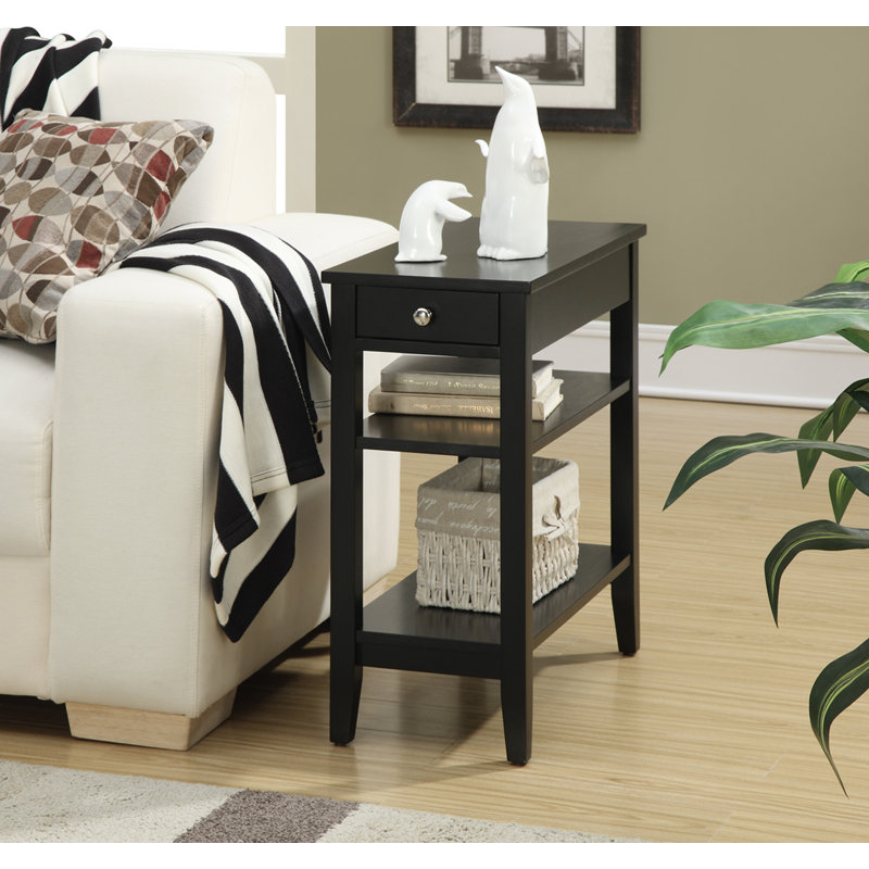 Carbin End Table with Drawer and Shelves - Thumbnail 2