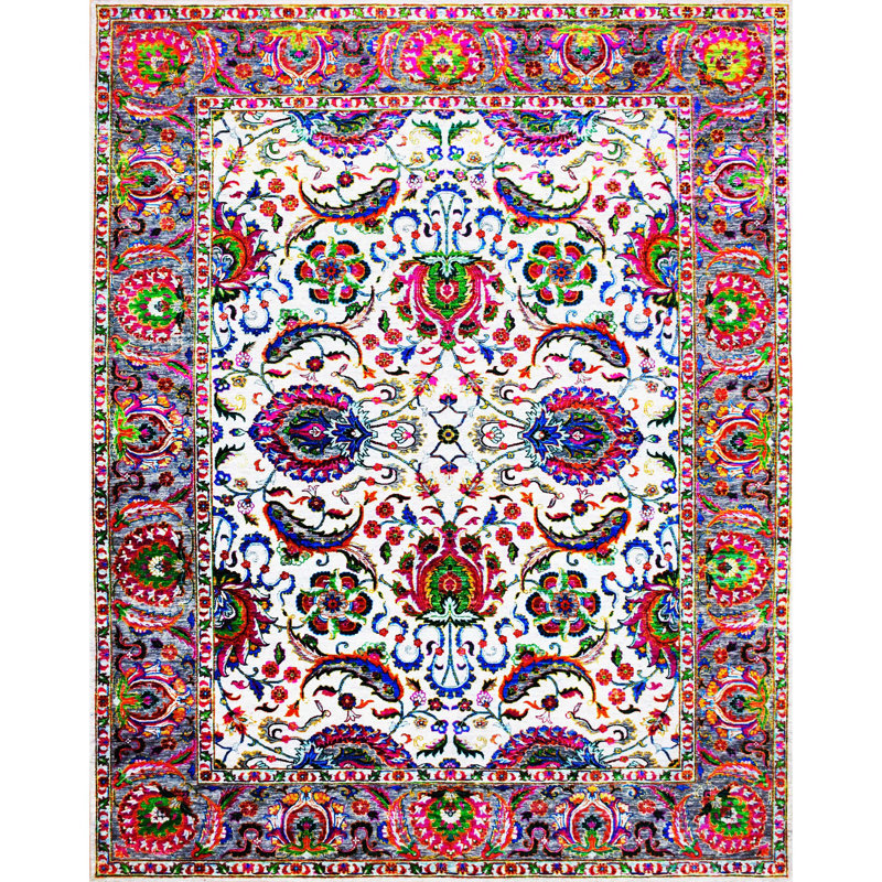 Oriental Area Rug, Rectangle 9' x 12'