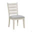 Ensemble de 2 chaises d'appoint Farmhouse