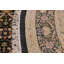 Tapis oriental ovale en laine noué à la main 9 pi x 9 pi 2 po Plattsmouth