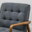 Castlewood Upholstered Solid Wood Accent Chair
