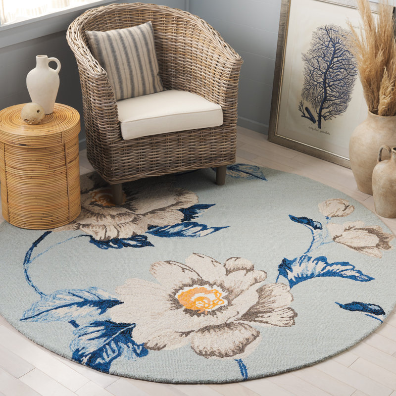 Tapis en laine Sheela, Rond 6 pi