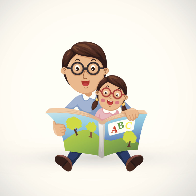 Father Son Time by Jehsomwang - Wrapped Canvas Print, 76cm H x 76cm W x 3.8cm D