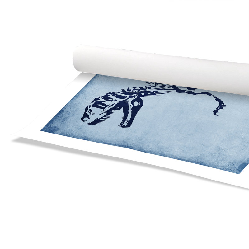 Adhésif décoratif voyage préhistorique 1 pi, H 24 po x l 36 po x P 1 po, Papier