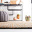Tapis olive / naturel à tissage plat Adisan-1313764814