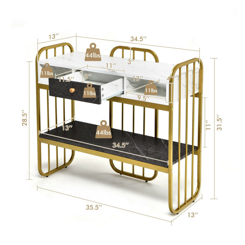Console 35,5 po
