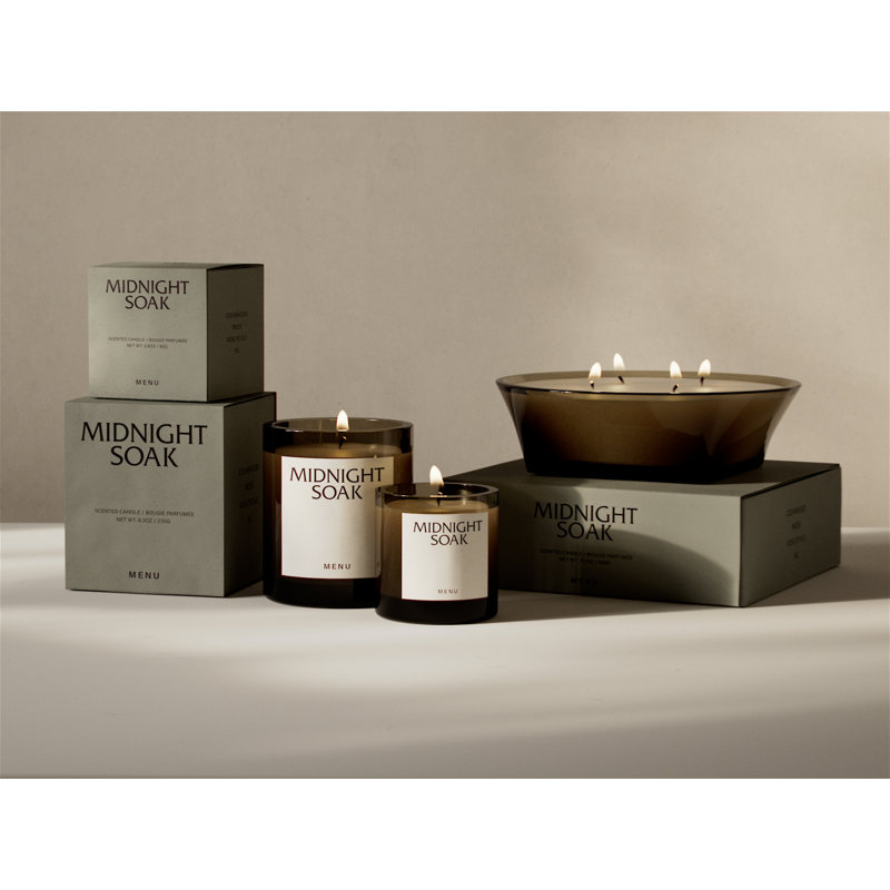 Olfacte Jar Candle with Glass Holder