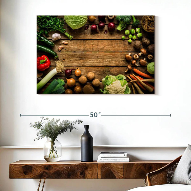 Yarlin Vegetable Feast, 26" H x 39" W