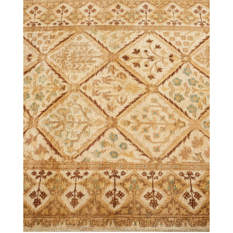 Ottoman One-of-a-Kind 3' 1" X 12' 1" Hand Knotted Area Rug