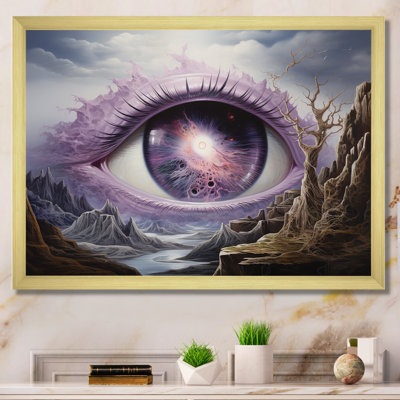 Minds Eye Surreal Landscape II On Canvas Print