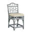 Chippendale Upholstered Stool-1984681223-1984681380