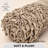 Aveliss 100% Cotton Tufted Bath Rug, Ultra Soft & Absorbent, Spray Latex Backing, Luxurious Ruffle Border, 21" x 34" Rectangle, Beige-1189660745-1189660639
