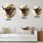 Portrait de bison sauvage - horloge murale de ferme-60186678