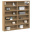 1-3 Solid Wood Rectangle Accent Cabinet-1709590685