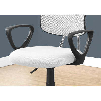 Office Chair, Adjustable Height, Swivel, Ergonomic, Armrests, Computer Desk, Work, Juvenile Mesh, Metal, Contemporary, Modern