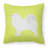 Samoyed Outdoor Throw Pillow-22325879-22325882