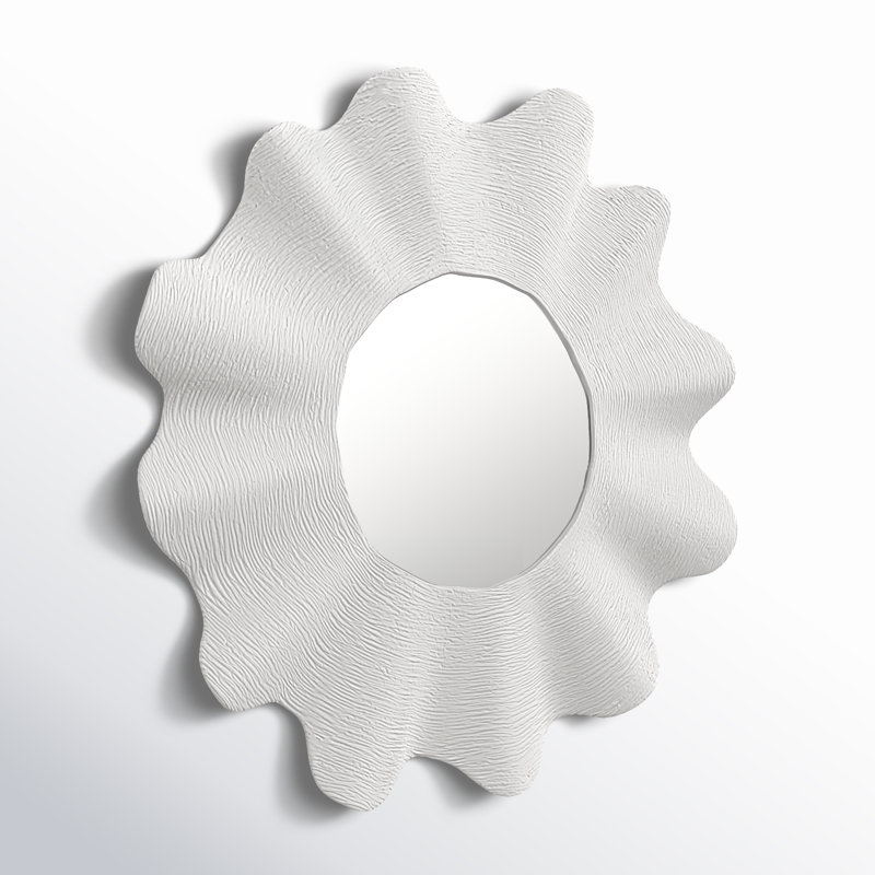 Weekender Round Aluminium Wall Mirror