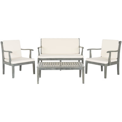 Tamaar 4 Piece Sofa Seating Group with Cushions