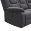 Fauteuil inclinable manuel de 94,4 po Modern Canapé avec boîte de rangement et deux porte-gobelets