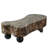 Faux Travertine Modern Irregular Coffee Table
