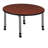 Kee Mobile 90" L Breakroom Table and Chair Set-85722829