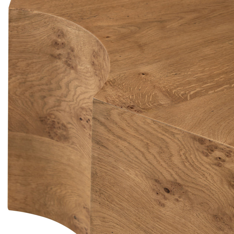 Rue Coffee Table-Barley Medium Burl Oak