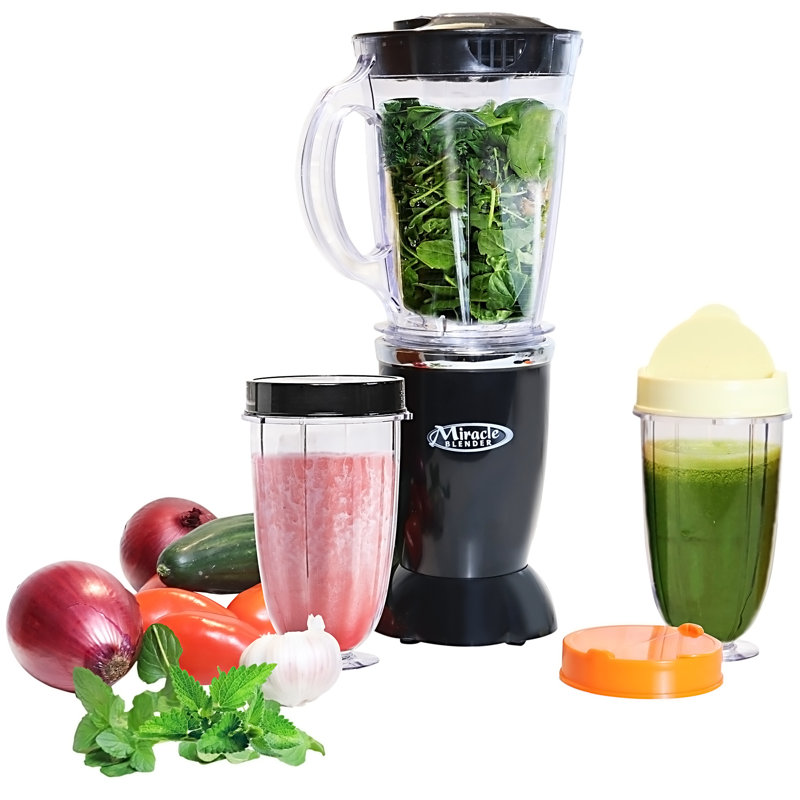 Ensemble de 12 pièces Total Chef Miracle Blender, Blender avec tasses de voyage
