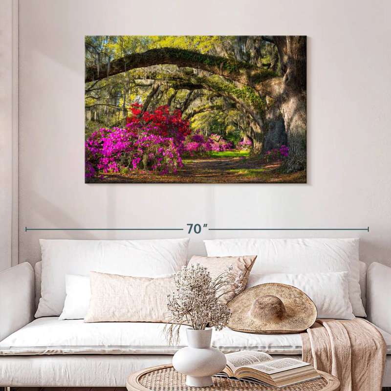 Ravi Azalea Flower Garden, 30" H x 45" W