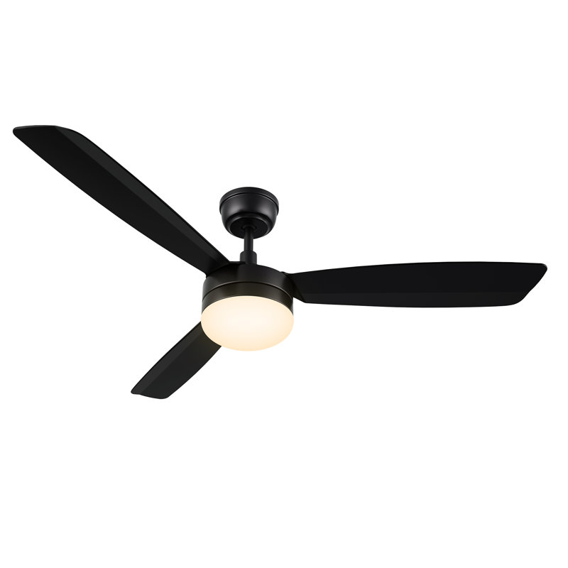 52" Ceiling Fan with Remote and Light Kit Included.