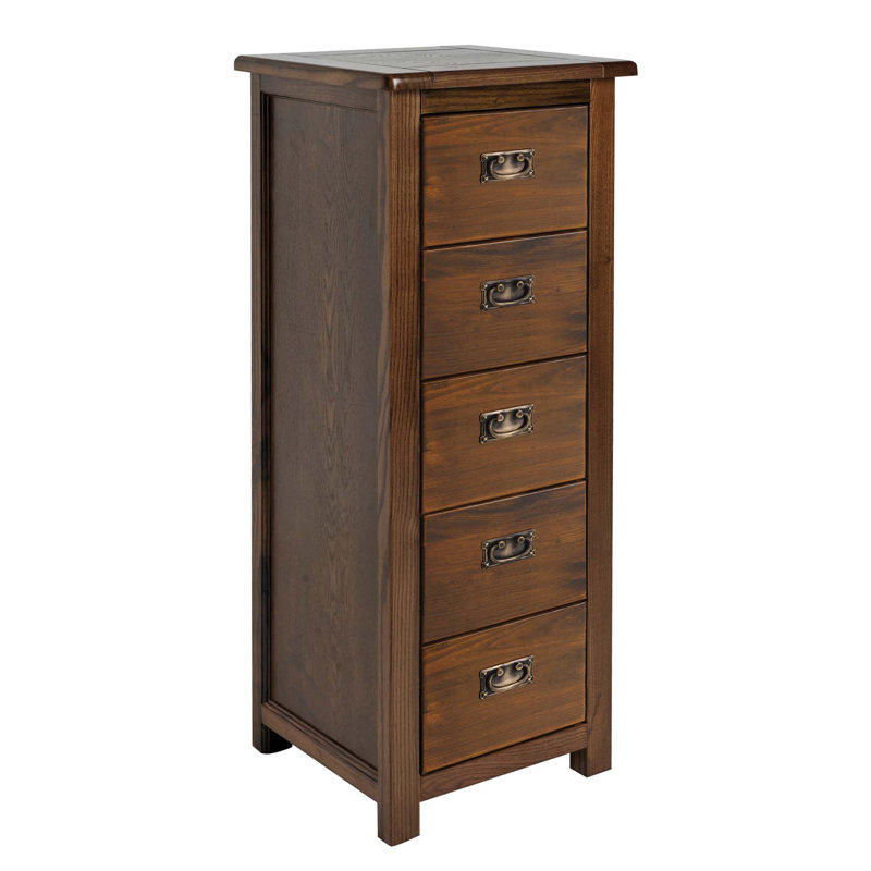 Somerville 5 Drawer narrow chest of drawers